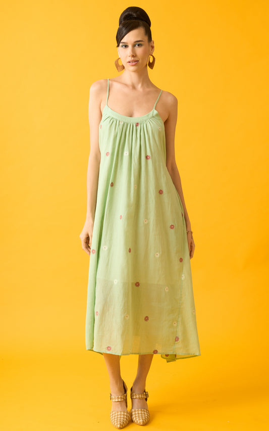 Mint Green Choga Dress