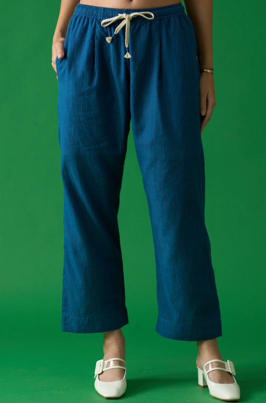 Indigo Drawstring Pants