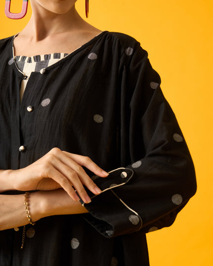 Black and White Shirt Dress