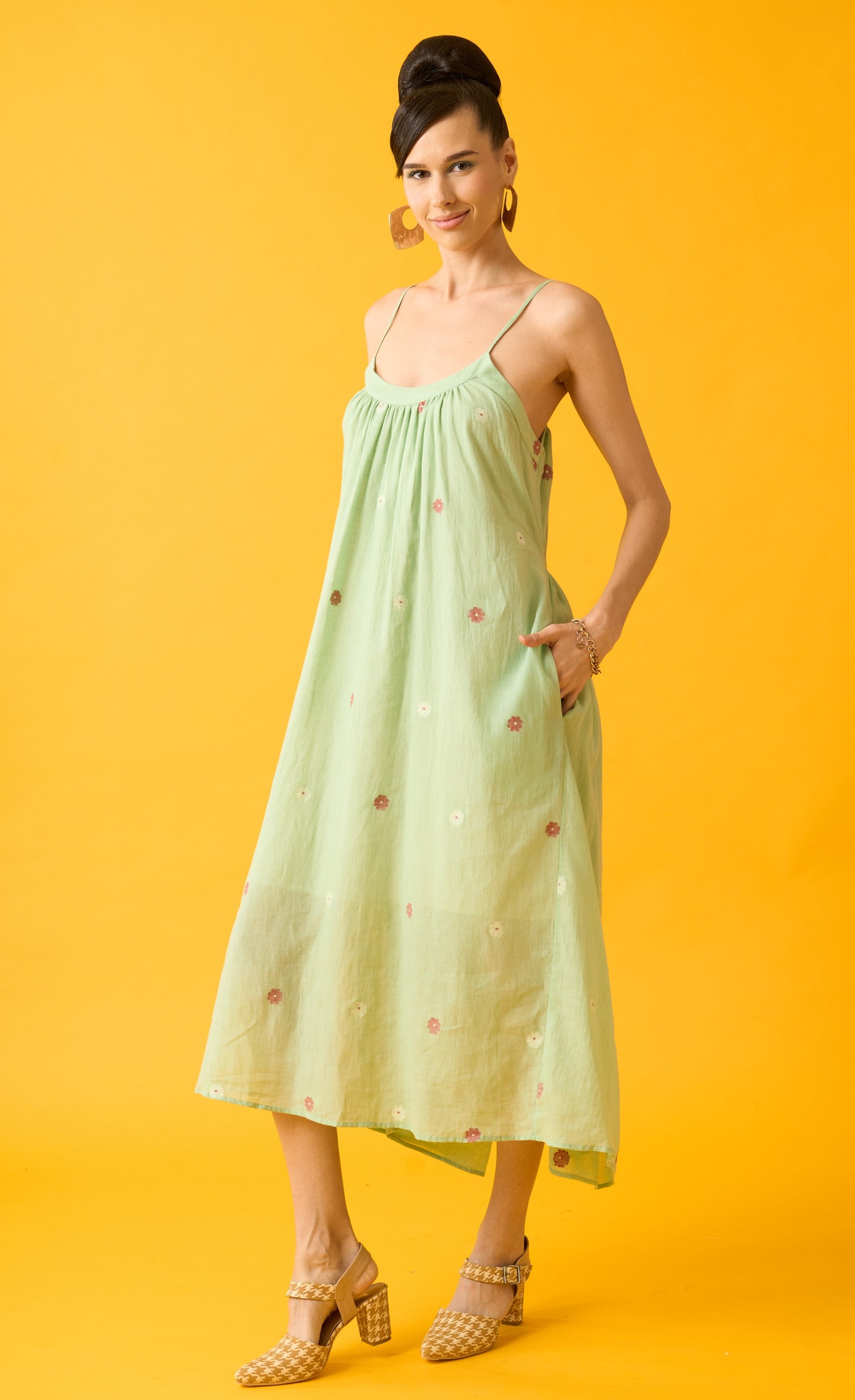 Mint Green Choga Dress