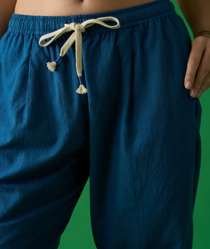 Indigo Drawstring Pants