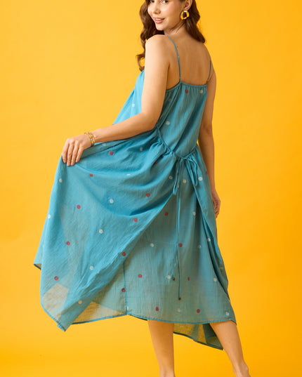 Blue Choga Dress