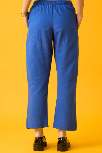 Blue Drawstring Pants