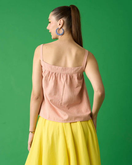Peach Cami Top