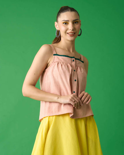 Peach Cami Top