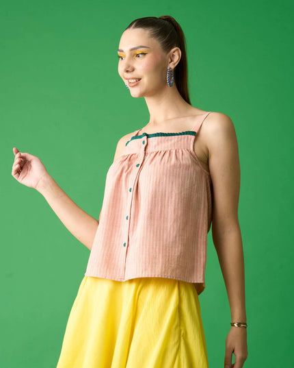 Peach Cami Top