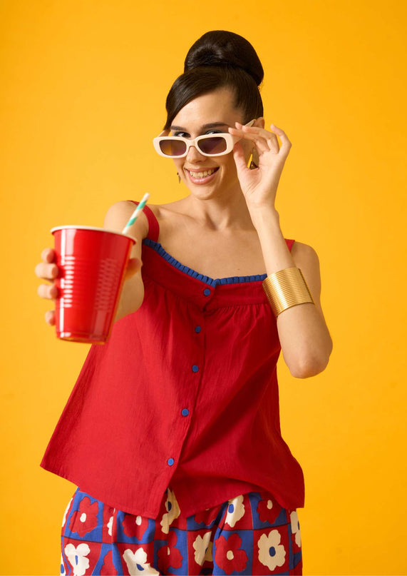 Red Cami Top