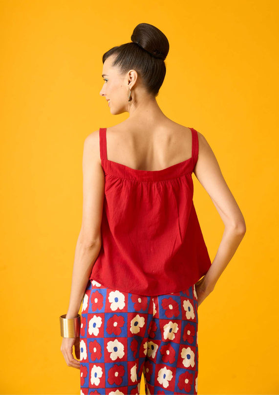 Red Cami Top