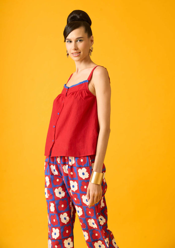 Red Cami Top